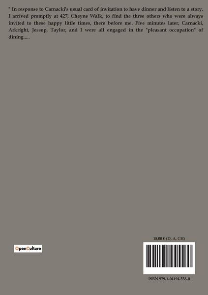 Produktbild: Carnacki The Ghost Finder