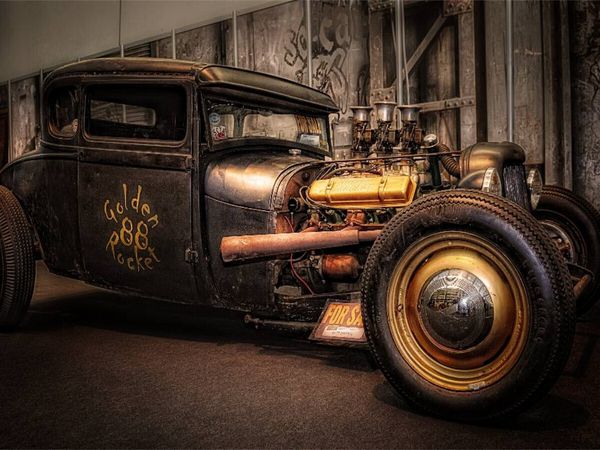 Produktbild: CALVENDO Puzzle Ein Motiv aus dem Kalender Au&szlig;ergew&ouml;hnliche Autos - Hot Rods | 1000 Teile Lege-Gr&ouml;&szlig;e 64x48cm Foto-Puzzle f&uuml;r gl&uuml;ckliche Stunden