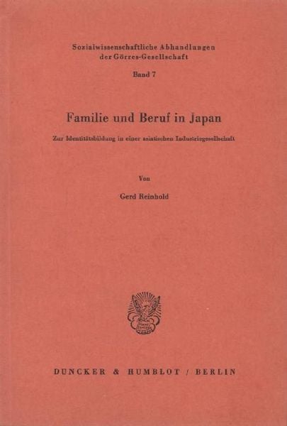 Produktbild: Familie und Beruf in Japan.