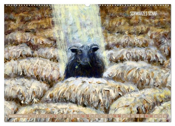 Produktbild: Sprichw&ouml;rter (hochwertiger Premium Wandkalender 2026 DIN A2 quer), Kunstdruck in Hochglanz