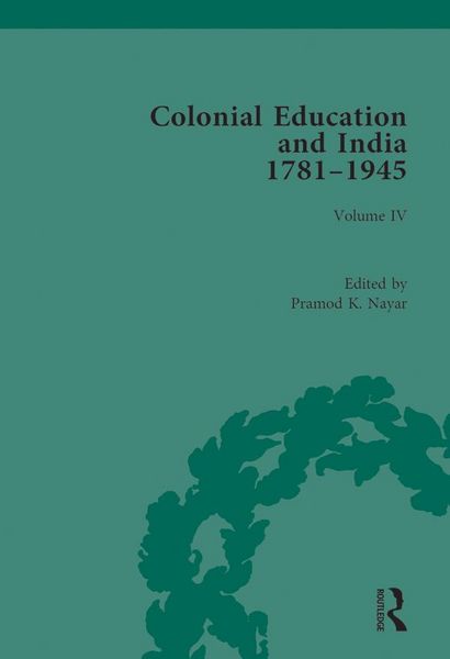 Produktbild: Colonial Education and India 1781-1945