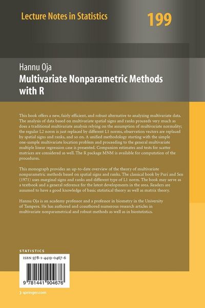 Produktbild: Multivariate Nonparametric Methods with R