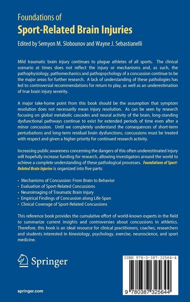 Produktbild: Foundations of Sport-Related Brain Injuries
