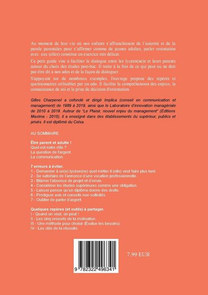 Produktbild: Parlez orientations avec vos ados