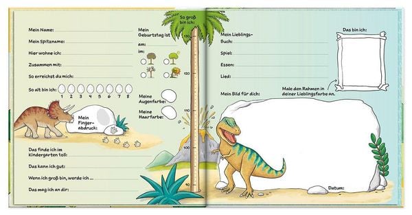 Produktbild: Mein Freundebuch Kindergarten &ndash; Dinos