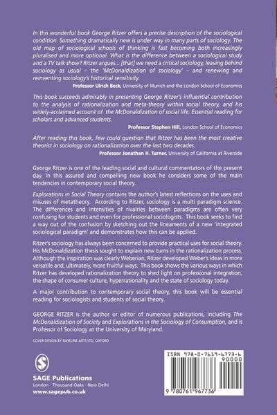 Produktbild: Explorations in Social Theory