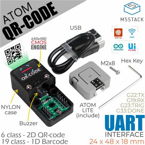 Produktbild: M5Stack K041 Mikrocontroller N/A 1St.
