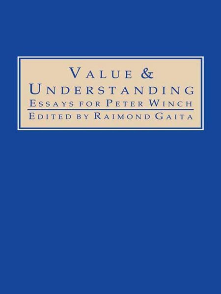 Produktbild: Value and Understanding