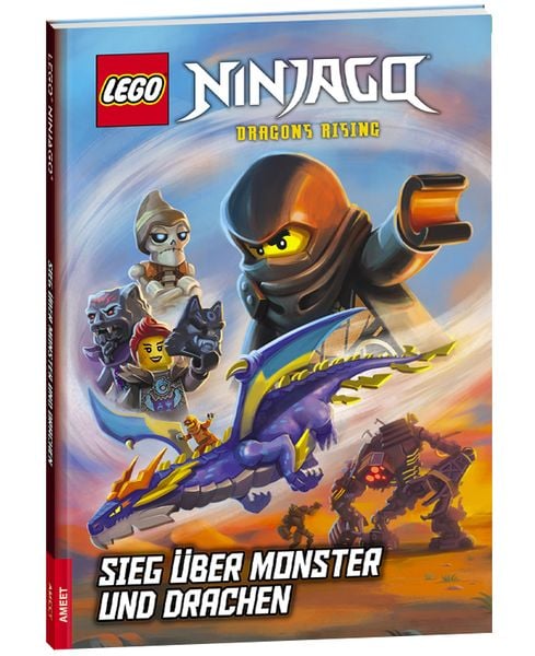 LEGO NINJAGO – Sieg über Monster und Drachen, Gebundene Ausgabe von , AMEET sp. z o.o., 978-3-96080-857-2