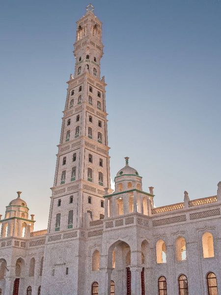 Produktbild: CALVENDO Puzzle Minarett in Tarim | 1000 Teile Lege-Gr&ouml;&szlig;e 64x48cm Foto-Puzzle f&uuml;r gl&uuml;ckliche Stunden