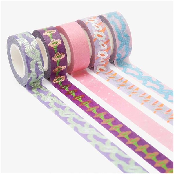 Produktbild: Tape Set Shrooom, Pfifferlinge MIX, 5 Stk, 1,5 cm x 10 m