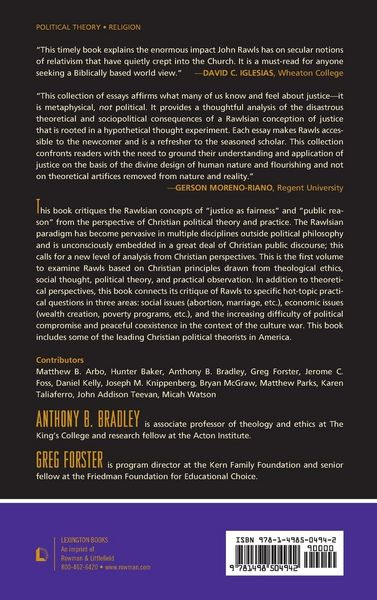 Produktbild: John Rawls and Christian Social Engagement