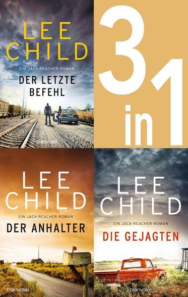 Produktbild: Jack Reacher Band 16-18: Der letzte Befehl / Der Anhalter / Die Gejagten