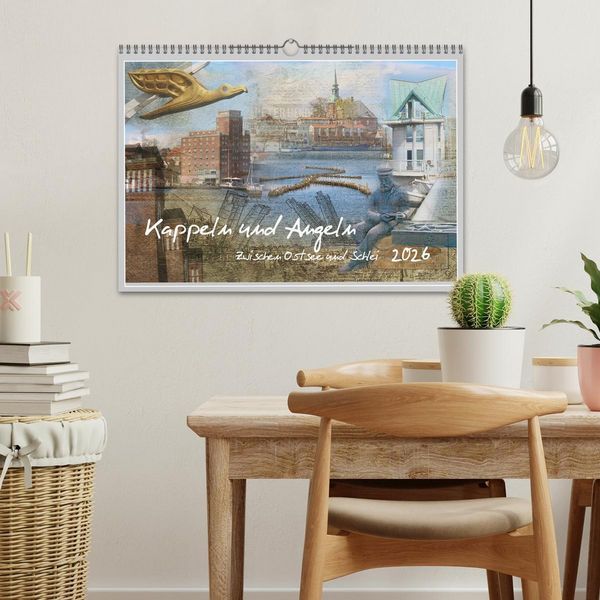 Produktbild: Kappeln und Angeln - Zwischen Ostsee und Schlei (Wandkalender 2026 DIN A3 quer), CALVENDO Monatskalender