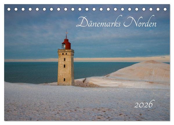 Dänemarks Norden (Tischkalender 2026 DIN A5 quer), CALVENDO Monatskalender