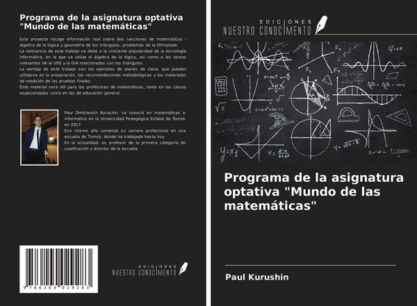 Produktbild: Programa de la asignatura optativa "Mundo de las matem&aacute;ticas"