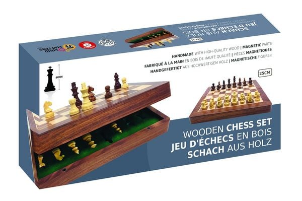 Produktbild: Magnetisches Schach klein, 25 cm