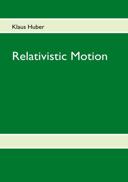 Produktbild: Relativistic Motion