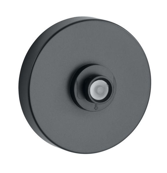 Produktbild: Eckregal 2 Etagen Mod. Classic Plus Black mit Vacuum-Loc&reg; Adapter, Befestigen ohne bohren