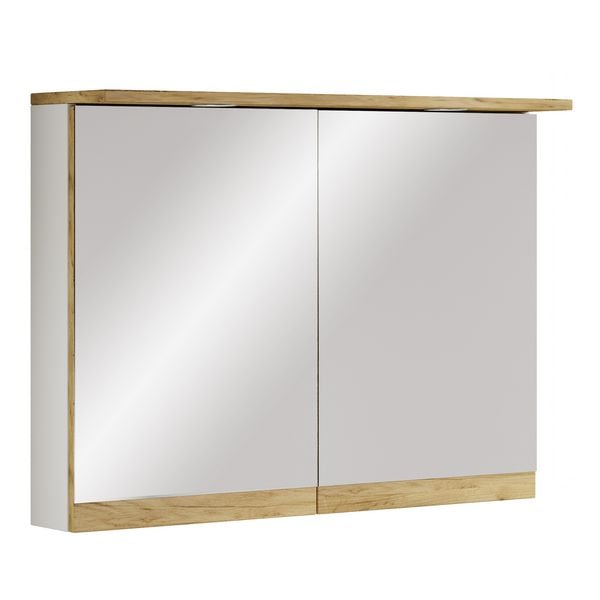 Produktbild: LED Bad Spiegelschrank Steckdose 59x80x23 Cosila