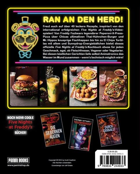 Produktbild: Das offizielle Five Nights at Freddy's Kochbuch