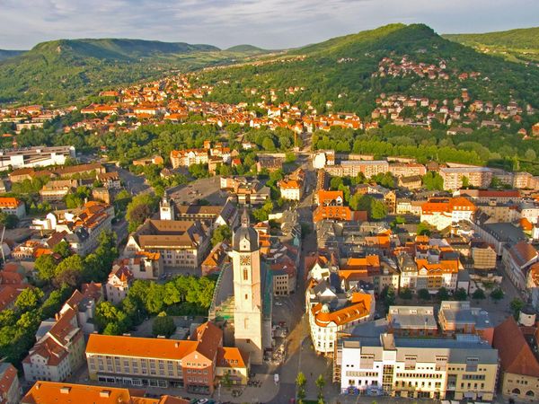 Produktbild: CALVENDO Puzzle Blick auf den Stadtkern von Jena | 1000 Teile Lege-Gr&ouml;&szlig;e 64x48cm Foto-Puzzle f&uuml;r gl&uuml;ckliche Stunden
