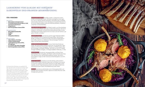 Produktbild: Küstenglut: Das gro&szlig;e Buch f&uuml;r den Kamadogrill