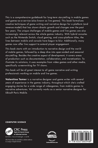 Produktbild: Narrative Design for Mobile and Live Games