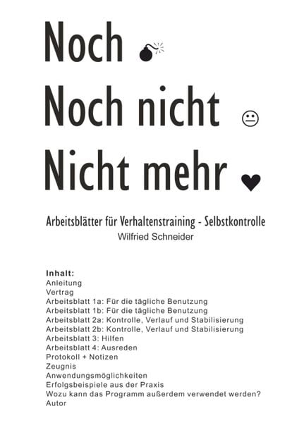 Noch-Noch nicht-Nicht mehr