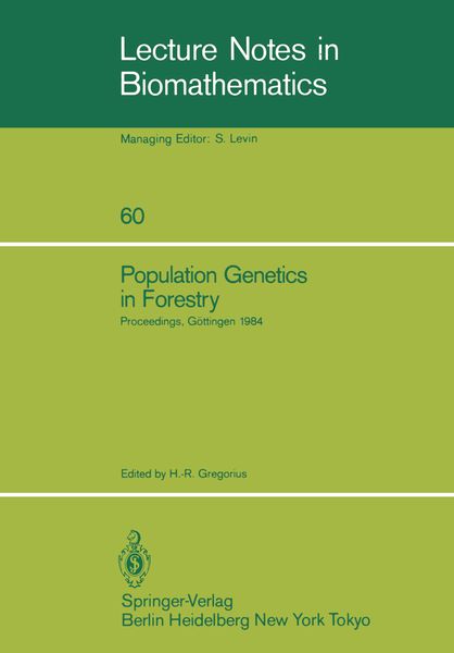 Produktbild: Population Genetics in Forestry