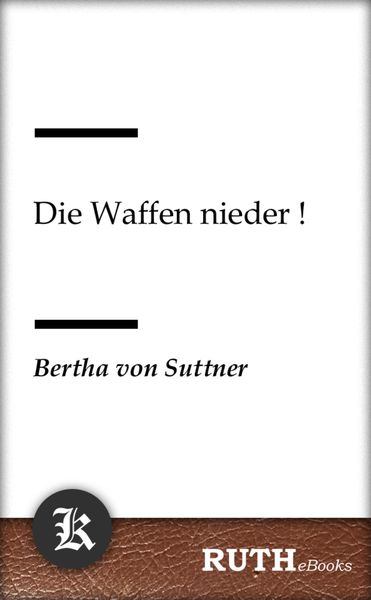 Produktbild: Die Waffen nieder!