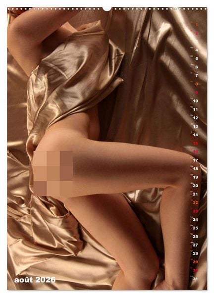 Produktbild: L'or nu (Calendrier mural 2026 DIN A2 horizontal), CALVENDO calendrier mensuel