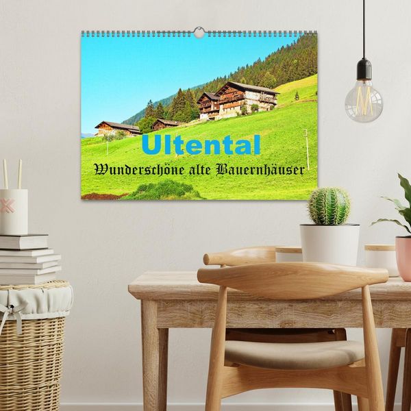 Produktbild: Ultental Wundersch&ouml;ne alte Bauernh&auml;user (Wandkalender 2026 DIN A3 quer), CALVENDO Monatskalender
