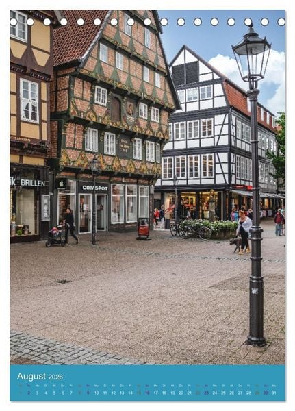 Produktbild: Celle in Niedersachsen (Tischkalender 2026 DIN A5 hoch), CALVENDO Monatskalender