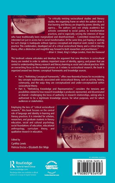 Produktbild: Reframing Sociocultural Research on Literacy