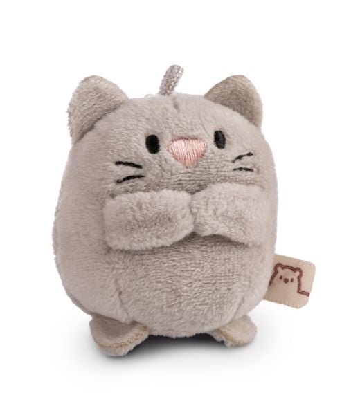 Produktbild: Kuscheltier Katze Eepy grau 5cm an Header Karte