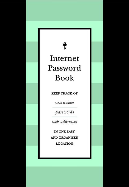 Produktbild: Internet Password Book