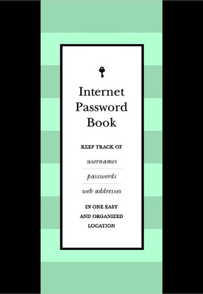Produktbild: Internet Password Book