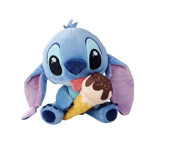 Produktbild: Disney Stitch mit Eiscreme, 25cm