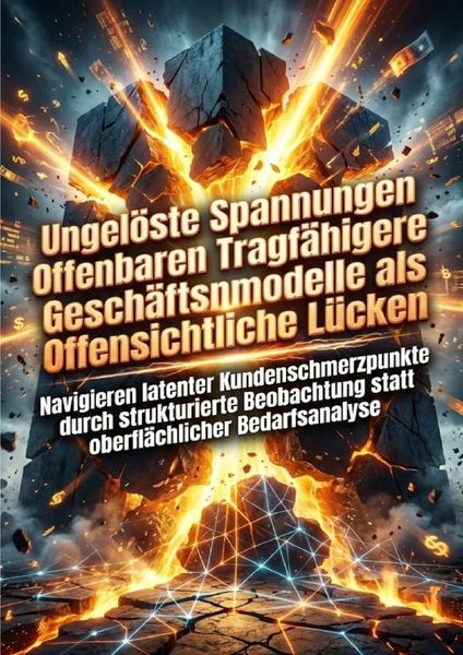 Produktbild: Ungel&ouml;ste Spannungen Offenbaren Tragf&auml;higere Gesch&auml;ftsmodelle als Offensichtliche L&uuml;cken