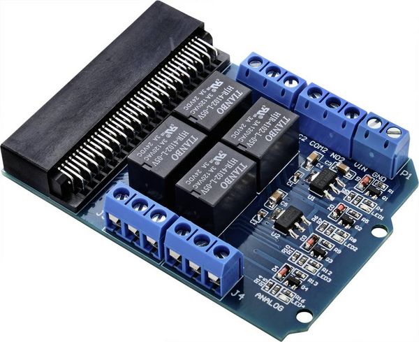 Produktbild: TRU COMPONENTS TC-9072504 Relais-Platine 1 St. Passend f&uuml;r (Entwicklungskits): BBC micro:bit