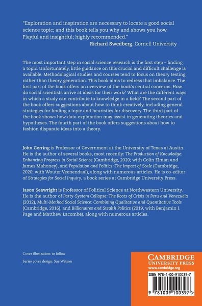 Produktbild: Finding Your Social Science Project