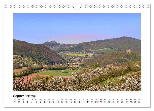 Produktbild: Kirschbl&uuml;te rund um Witzenhausen (Wandkalender 2026 DIN A4 quer), CALVENDO Monatskalender