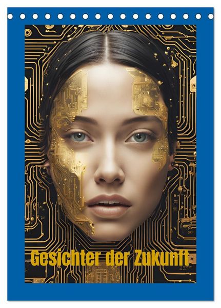 Produktbild: Gesichter der Zukunft (Tischkalender 2027 DIN A5 hoch), CALVENDO Monatskalender