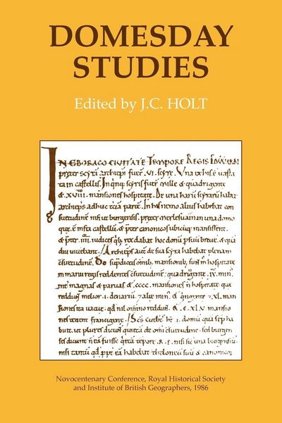 Produktbild: Domesday Studies