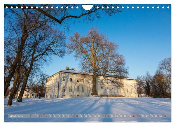 Produktbild: Schl&ouml;sser und G&auml;rten in Brandenburg (Wandkalender 2026 DIN A4 quer), CALVENDO Monatskalender