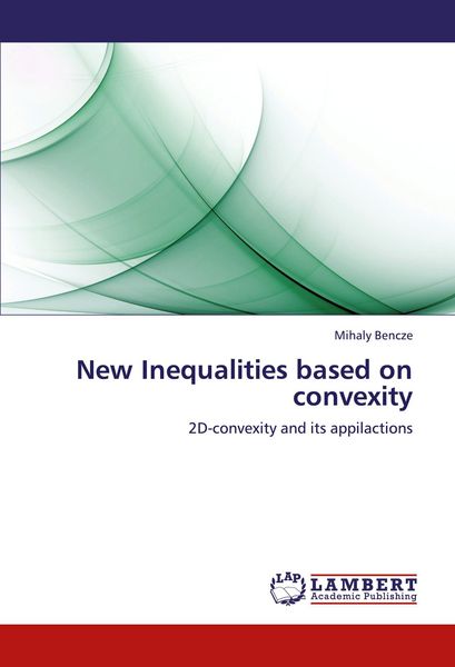 Produktbild: New Inequalities based on convexity