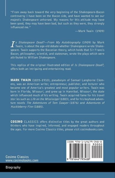 Produktbild: Is Shakespeare Dead?
