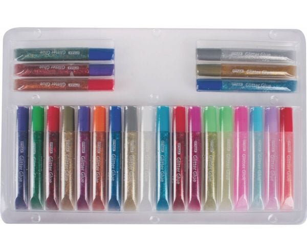Produktbild: Stylex Glitter Glue, 24 Tuben &agrave; 10 g