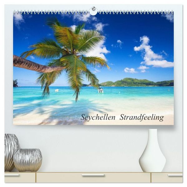 Produktbild: Seychellen Strandfeeling (hochwertiger Premium Wandkalender 2027 DIN A2 quer), Kunstdruck in Hochglanz